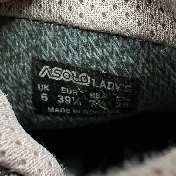 Asolo Tacoma GV Hiking Boots Women's Size 7.5 Tan Suede Waterproof Outdoor Shoes - Picture 13 of 13